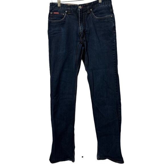 Mountain‎ Khakis Jeans Slim Fit Men’s 30 x 34 Dark Wash Organic Cotton Blend - Picture 1 of 12